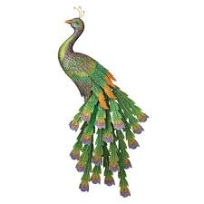 Imperial Peacock Wall Decor
