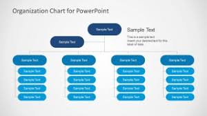 Simple Organizational Chart Template For Powerpoint Slidemodel