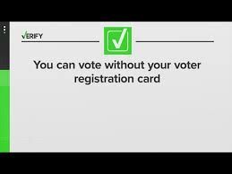 verify you can vote without your voter