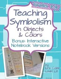 Color Symbolism Literature Worksheets Teaching Resources Tpt