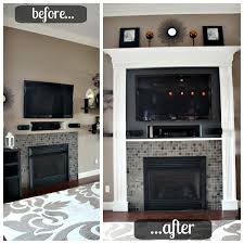 10 Fireplace Before And After Diy