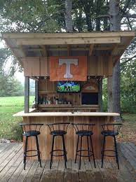 25 Beautiful Outdoor Bar Setup For