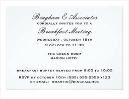 11 Business Breakfast Invitations Psd Ai Vector Eps Free