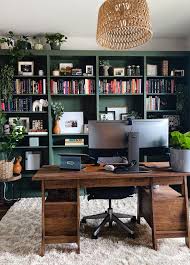 Easy Diy Office Built In Units Green