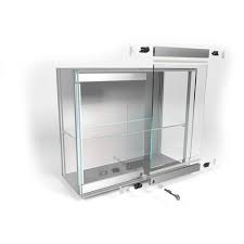 Glass Display Cabinet Sliding Track