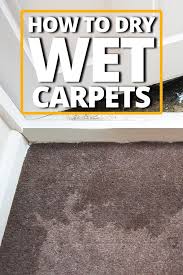 How To Dry Wet Carpets Carpet