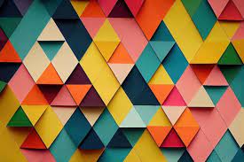 geometric wallpaper images free