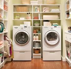 In a way having the ability to wash your clothes in the same space where you keep most of them is very practical, but we want to know what you think. Laundry Room Customclosetmaid