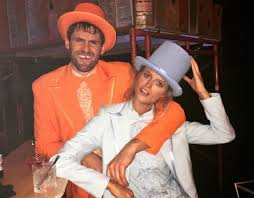Kevin love is a she? Kevin Love Girlfriend Kate Bock Dress As Dumb And Dumber For Halloween