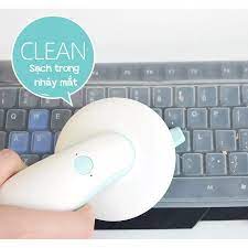 Hàng Loại Xịn] Máy hút bụi cầm tay mini sạc pin không dây để vệ sinh cho  bàn làm việc phím laptop máy tính pc