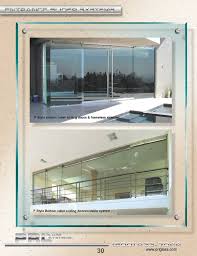 Glass Door Bottom Rolling Systems And