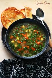 vegetable clear soup recipe