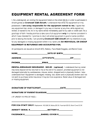 Property rental agreement outlines the terms and conditions of service between a tenant and a landlord. Equipment Rental Contract Fill Out And Sign Printable Pdf Template Signnow