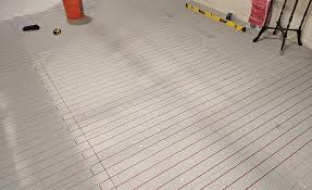 electric floor heating system