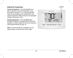 7305 electronic programmable thermostat