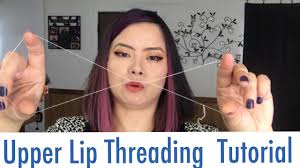 upper lip threading you