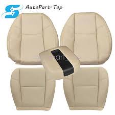 Top Leather Ac Seat Cover Tan