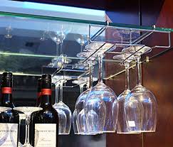 mkono under cabinet wine glass stemware