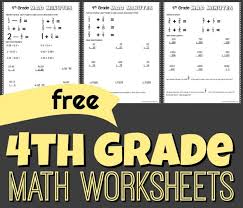 These word problem worksheets are a great resource for helping reinforce math skills. Free 4th Grade Math Worksheets 123 Homeschool 4 Me