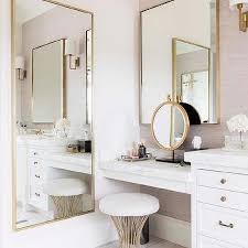 bathrooms dropped makeup vanity design