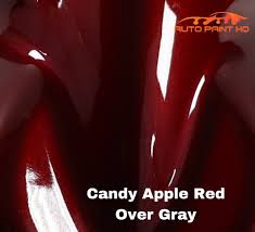 candy apple red basecoat quart kit