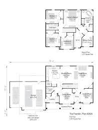 Single story 4 bedroom floor plans have unique house exterior style. The Franklin Plan 2526 2 Story 2 526 Sq Ft 4 Bedroom 2 5 Bathroom House Floor Plans House Plans Online House Layout Plans