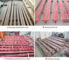 bamboo concrete composite beams