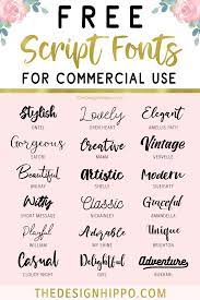 18 free script fonts for commercial use