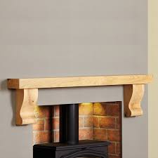 Fireplace Shelf Mantel With Corbels