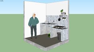 Jika anda ingin meningkatkan nilai rumah anda, mungkin desain floor plan rumah minimalis yang mempunyai satu kamar tidur utama patut untuk anda coba. Kitchen Set Dapur Rumah Sederhana 3d Warehouse