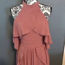 See Desc Nwt Tfnc Chiffon Maxi Dress Asos Size 8 Nwt