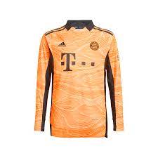 Adidas fc bayern münchen trikot. Adidas Fc Bayern Munchen Kinder Torwart Trikot 2021 22 Orange Schwarz Fussball Shop