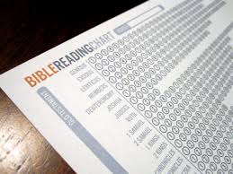 Free Printable Bible Reading Chart Bible Study Journal