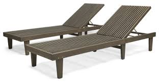 addisyn outdoor wooden chaise lounge