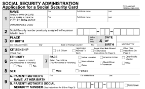 You will have a new card in about a week! Form Ss 5 Social Security Card Replacement Form Smallpdf