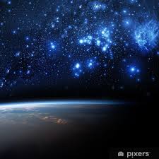 Wall Mural Earth And Galaxy Pixers Uk