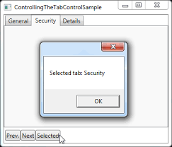 using the wpf tabcontrol the complete