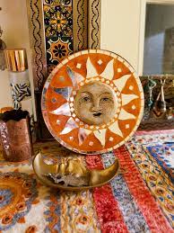 Sun Mosaic Mirror Adorned