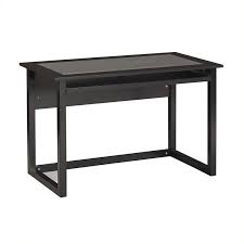 Browse computer black office desks on sale, by desired features, or by customer ratings. 42 In Tool Less Meridian Black Computer Desk From Homesquare Accuweather Shop