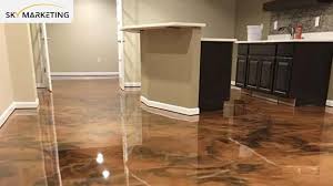 what is epoxy flooring types