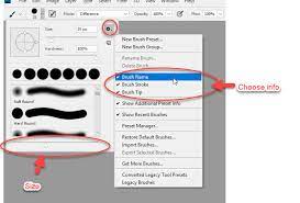 how to change brush tool thumbnail size