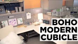 nature inspired cubicle makeover