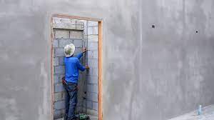 cost to add a door to a concrete block wall