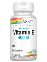 You should be able to get the amount. Amazon Com Solaray Vitamin E Dry 400 Iu W Mixed Tocopherols Non Oily Healthy Cardiac Function Antioxidant Activity Skin Health Support 50 Capsules Health Personal Care