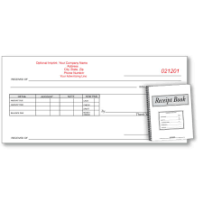 Custom Imprinted Receipt Book Car Dealership Forms
