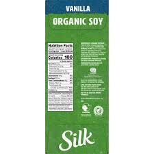 silk organic vanilla soy milk costco