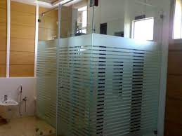Frosted Shower Enclosure