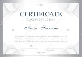 36 Blank Certificate Template Free Psd Vector Eps Ai Format