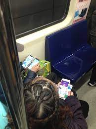 Only in Asia. Elderly couple, 2 phones on the go. : r/pokemongo