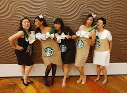 How to make a diy starbucks latte halloween costume. Starbucks Costume Ideas Popsugar Smart Living